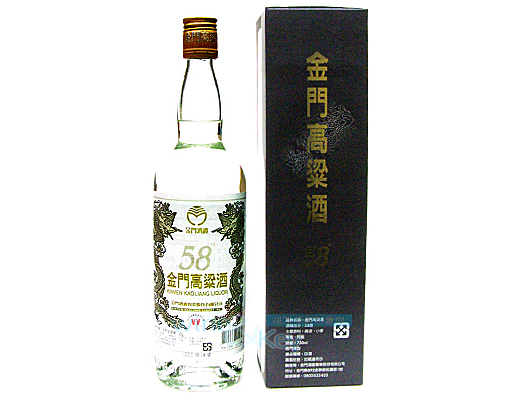 금문고량주 58도   300ml