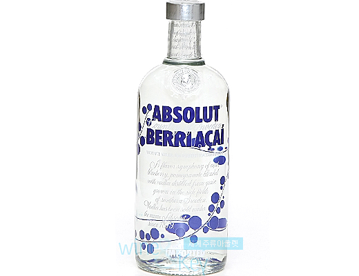 앱솔루트  베리아사이   (ABSOLUT BERRIACAI) 750ml