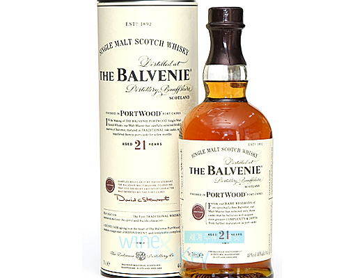 발베니 21년  (THE  VALVENIE  PORT WOOD )700ml