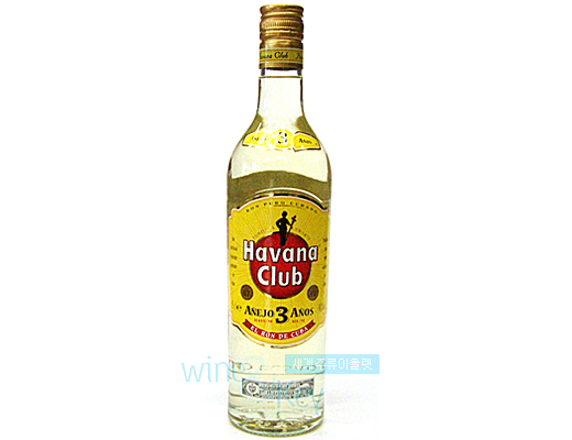 하바나 클럽 아네호 3 아뇨스  (HAVANA CLUB ANEJO 3 ANOS)  750ml